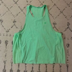 Lululemon Athletica Light Green Women's Tank Top